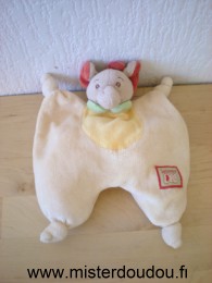 Eléphant Plat Jaune Jollybaby