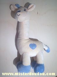 Girafe Jaune bleu Arthur et lola