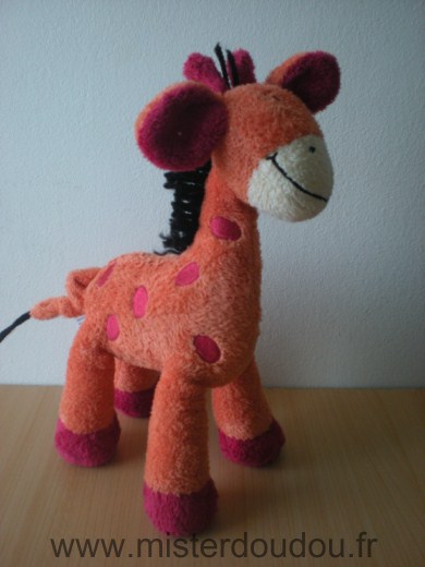 Babyclub Girafe Orange rouge - Très bon état