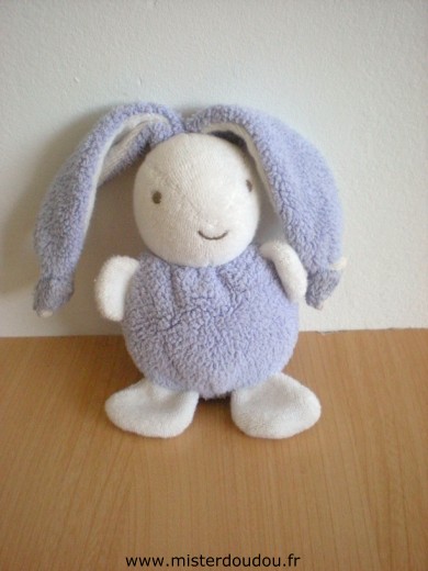 Ajena Lapin Mauve blanc - Très bon état