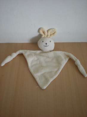 Auchan Lapin Jaune tissus éponge - Très bon état