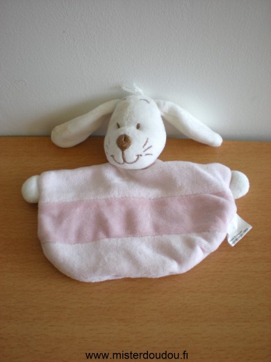 Auchan Lapin Rose blanc - Très bon état