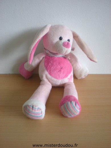 Baby nat Lapin Rose - Très bon état
