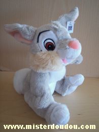 Damart Lapin Gris blanc rose - Neuf