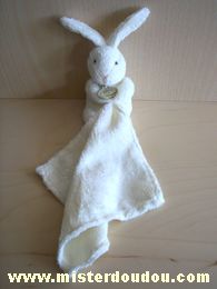 Doudou et compagnie Lapin Ecru - Très bon état