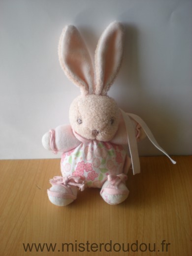 Kaloo Lapin Mini lilirose fleurs - Très bon état