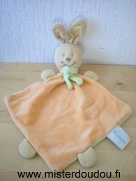 Kimbaloo Lapin Orange dessus vert dessous echarpe verte - Très bon état