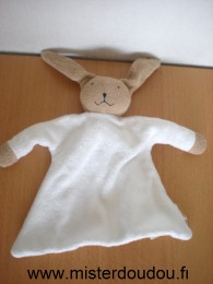 Marque Inconnue Lapin Tissus éponge blanc marron - Très bon état