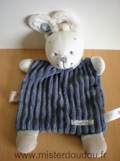 Nicotoy Lapin Bleu marine blanc - Très bon état