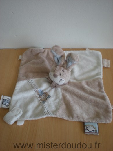 Noukie s Lapin Beige blanc train oscar tidou - Bon état