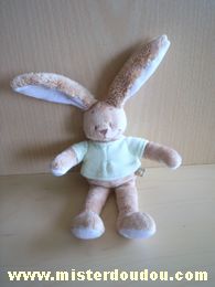 Noukie s Lapin Beige tshirt vert - Très bon état
