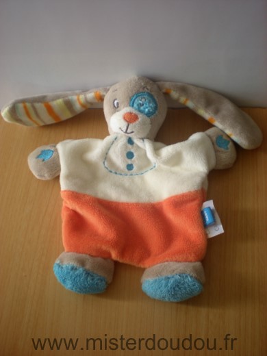 Tex Lapin Ecru orange bleu cocard bleu - Très bon état