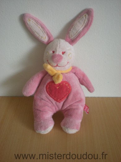 Tex Lapin Rose coeur rouge - Très bon état
