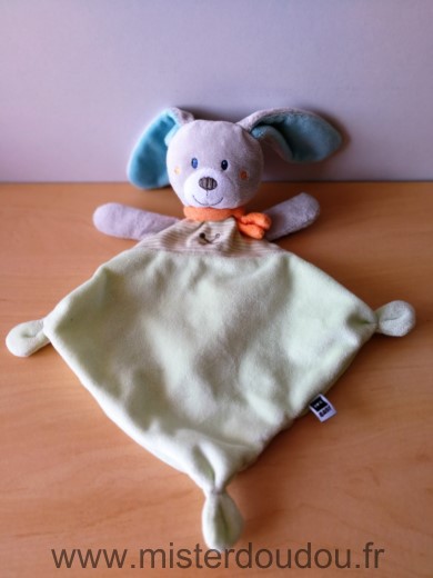 Tex Lapin Vert gris orange losange - Très bon état