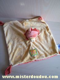 Lion Plat Jaune orange dessous Moulin roty