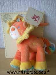 Nicotoy Lion Orange - Neuf