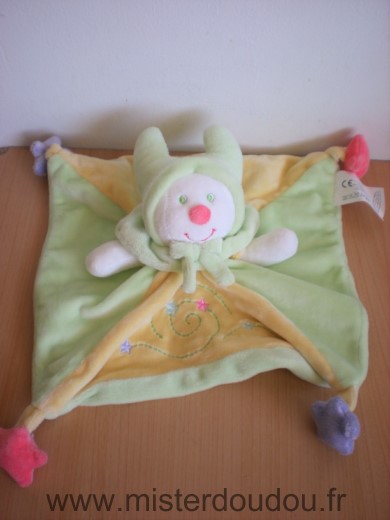 Kiabi baby Lutin Vert jaune bout etoile - Très bon état