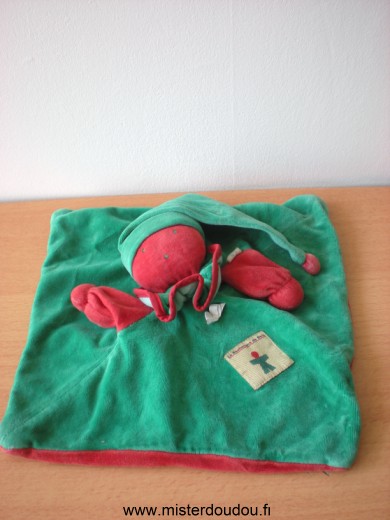 Moulin roty Lutin Vert rouge m r s a - Bon état