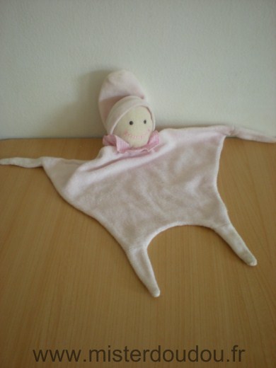 Marque Inconnue Lutin Rose tissus coton eponge - Très bon état