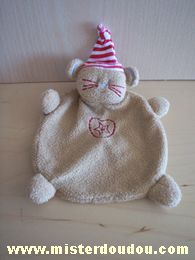 Absorba Ours Beige coeur rouge - Très bon état
