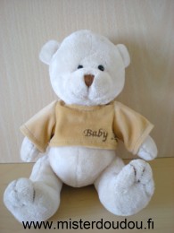 Baby bear Ours Beige tshirt baby bear marron - Très bon état