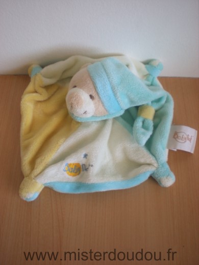 Baby nat Ours Bleu jaune blanc - Très bon état