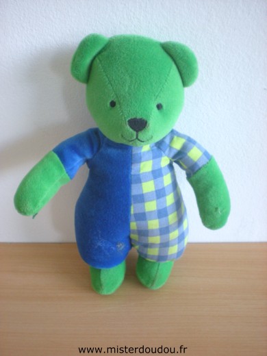 Berchet Ours Vert bleu - Bon état
