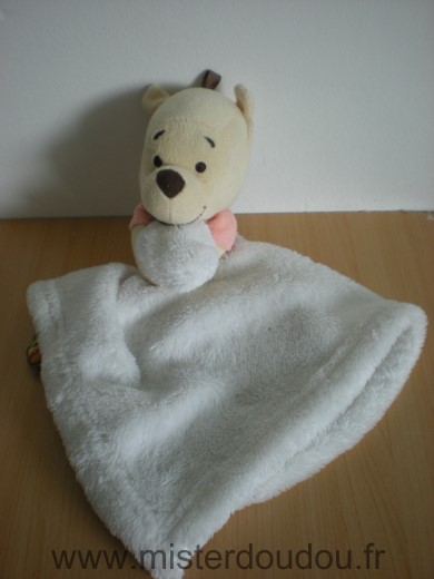 Disney Ours Tete winny mouchoir blanc hunny - Très bon état