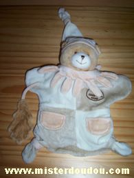 Doudou et compagnie Ours Beige écru - Très bon état