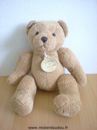 Doudou et compagnie Ours Marron - Très bon état