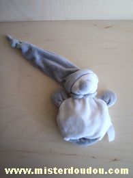 Jollybaby Ours Blanc gris - Bon état