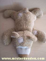 L dake Ours Beige rapiécements écrus - Bon état