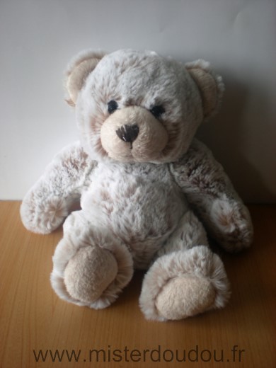Nicotoy Ours Beige chiné - Très bon état