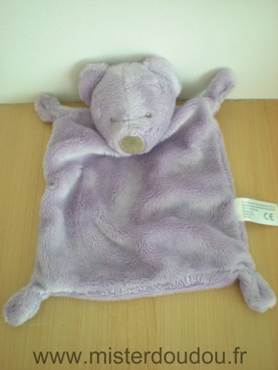 Nicotoy Ours Mauve simba - Très bon état
