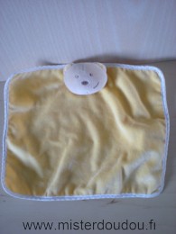 Tex Ours Jaune orangé dessus, vichy jaune dessous - Très bon état