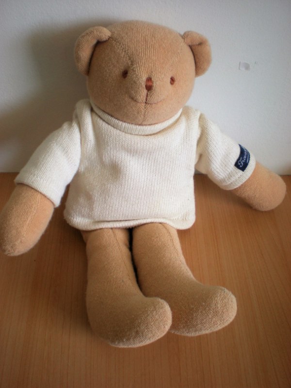 Trousselier Ours Beige pull ecru - Très bon état