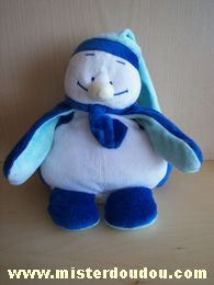 Noukie s Pingouin Bleu blanc bleu turquoize - Très bon état