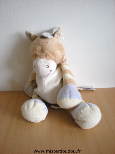 Bengy Poney Beige bleu - Mauvais état