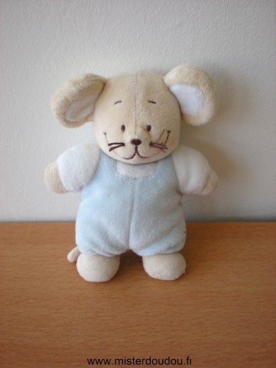 Jacadi Souris Bleu blanc beige - Très bon état