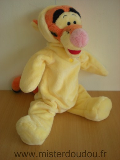 Disney Tigre Tigrou habit jaune capuche - Très bon état