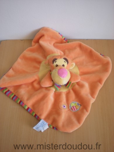 Disney Tigre Tigrou orange dessous raye abeille - Très bon état