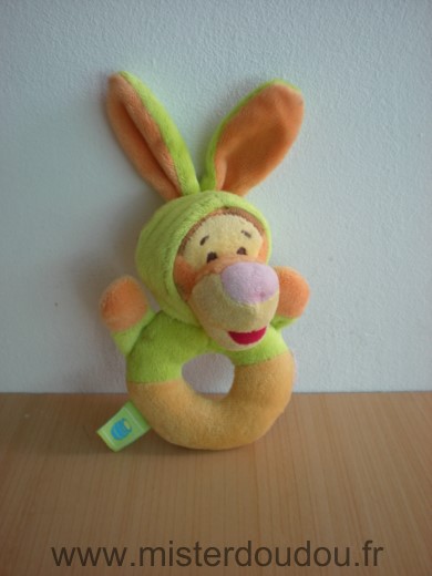 Disney Tigre Tigrou orange vert - Très bon état