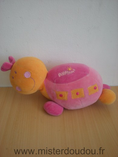 Baby sun Tortue Rose orange - Très bon état