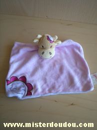 Bengy Vache Rose fleur rose - Très bon état