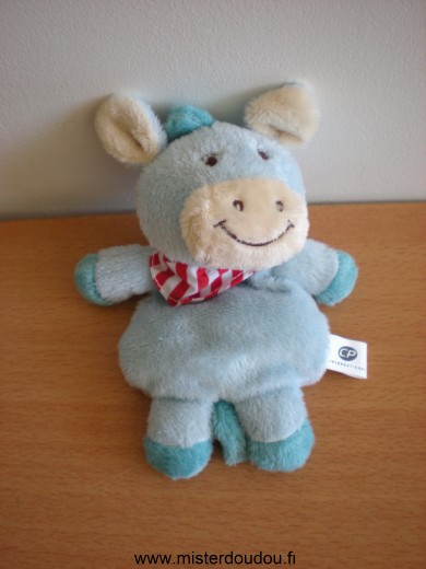 Cp international Vache Bleu foulard rouge blanc - Très bon état
