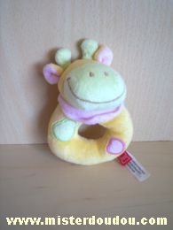 Tex Vache Jaune vert foulard rose - Très bon état
