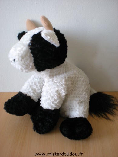 Doudou 0 - marque non connue - Noir blanc 