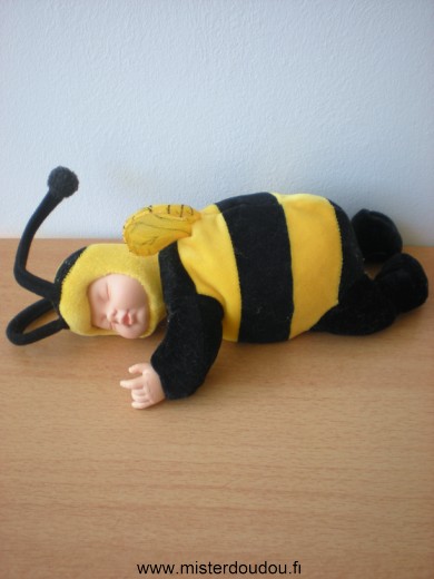 Doudou Abeille Anne geddes Jaune noire 