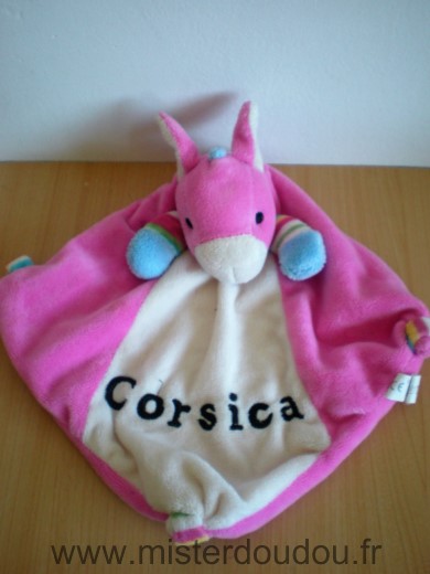 Doudou Ane Corsica Blanc rose corsica 