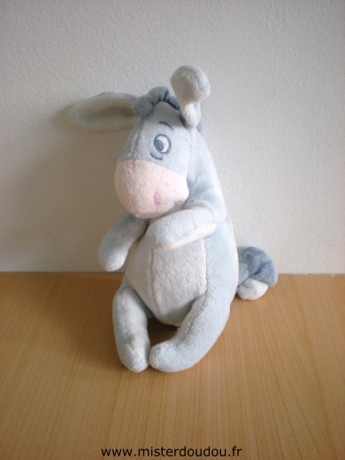 Doudou Ane Disney Bleu 